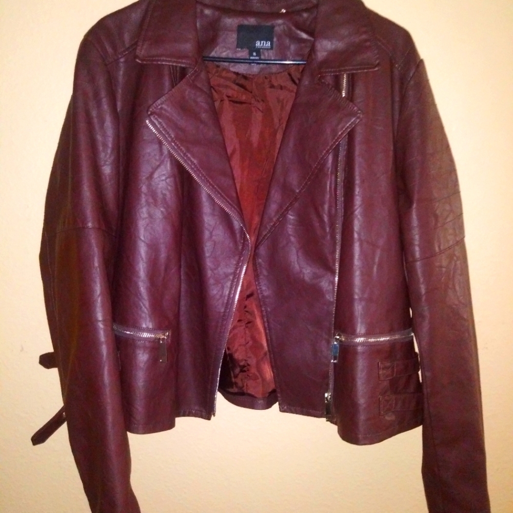 XL leather jacket